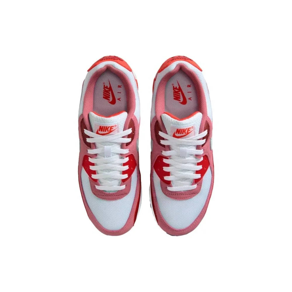 Nike Air Max‎ 90 Peony White Light Crimson Mens 11 DM0029-600 Sneakers